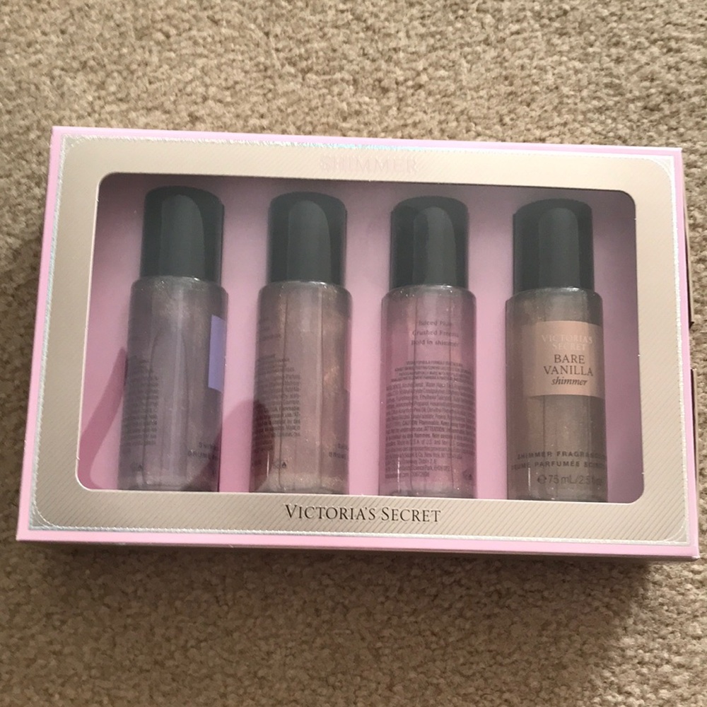 4 Travel size mists Gift Set
